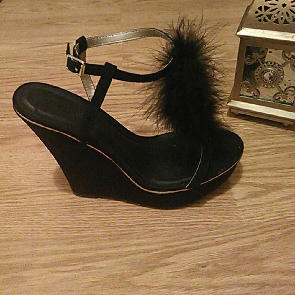 Black heels